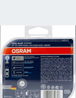 Ogłoszenie - Żarówki samochodowe Osram H7 55 W 64210CBI-HCB 2 szt. - 40,00 zł