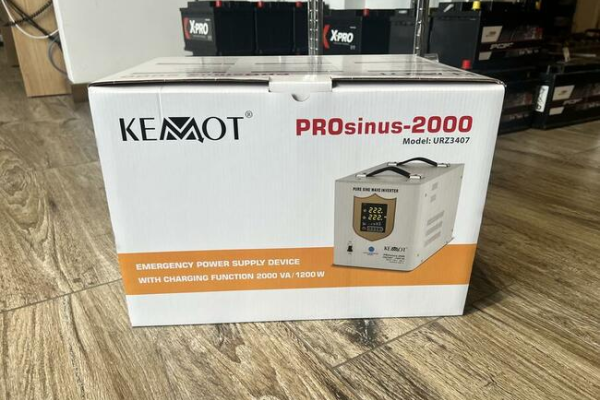 Ogłoszenie - Zasilacz awaryjny KEMOT PROsinus-2000 12V 230V 2000VA/1200W - 1 080,00 zł