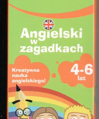 Ogłoszenie - Karty obrazkowe. Angielski w zagadkach 4-6 lat - 15,00 zł