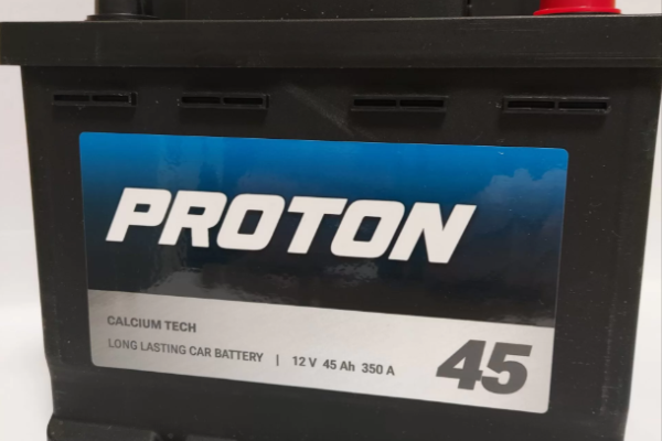 Ogłoszenie - Akumulator PROTON 45Ah 350A EN PRAWY PLUS - Tarnów - 160,00 zł