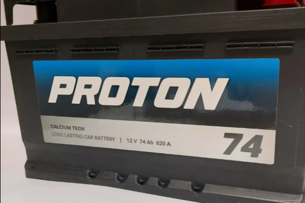 Ogłoszenie - Akumulator PROTON 74Ah 620A EN PRAWY PLUS - Tarnów - 239,00 zł