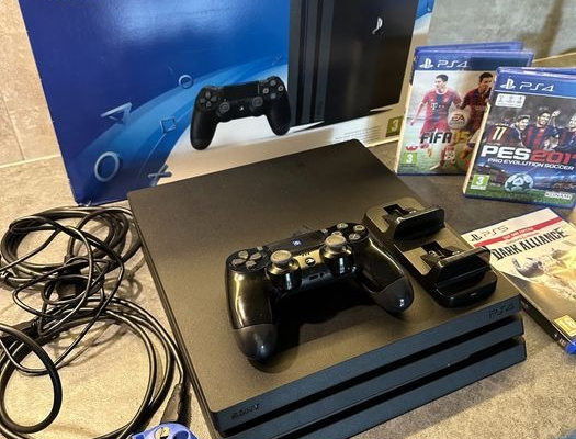 Ogłoszenie - PS4 PRO 1TB / GWARANCJA / 10 Gier / PlayStation 4 Pro 1TB - Myślenice - 999,00 zł