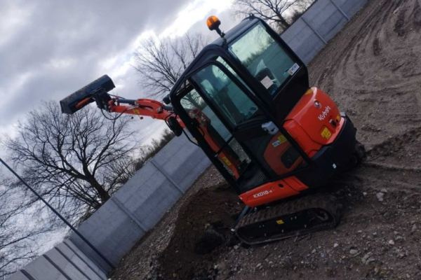 Ogłoszenie - Usługa/Wynajem koparki mini koparki prace ziemne wykopy niwelacja - Barlinek