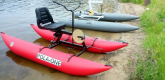 Ogłoszenie - Rower wodny Pola-One jednoosobowy - waterbike czerwony - 6 999,00 zł