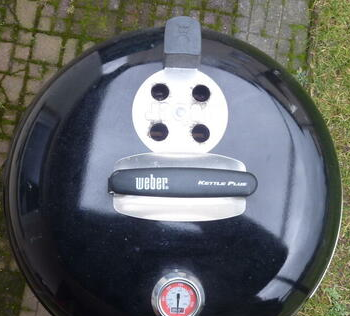 Ogłoszenie - Grill Węglowy WEBER KETTLE PLUS 47 CM GBS, stan bardzo dobry, - 490,00 zł