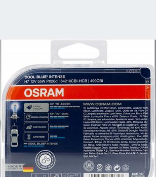 Ogłoszenie - Żarówki samochodowe Osram H7 55 W 64210CBI-HCB 2 szt. - 40,00 zł