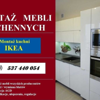 Ogłoszenie - składanie mebli - montaż mebli kuchennych IKEA CASTORAMA LEROY OBI .. - Śląskie