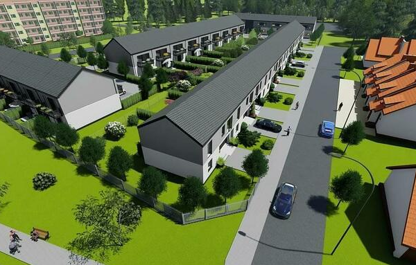 Ogłoszenie - Mieszkania w zabudowie szeregowej+Miejsce postojowe+poddasze - 389 900,00 zł