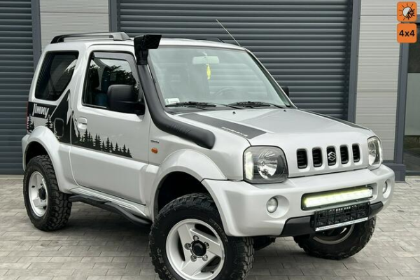 Ogłoszenie - Suzuki Jimny 4X4 # lift zawieszenia # opony MT # snorkel # led # progi pod hi-lifta - 42 700,00 zł