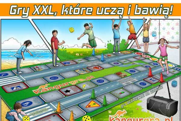 Ogłoszenie - wielka edukacyjna GRA XXL DLA DZIECI- Bezpieczni na drodze! - 2 799,00 zł