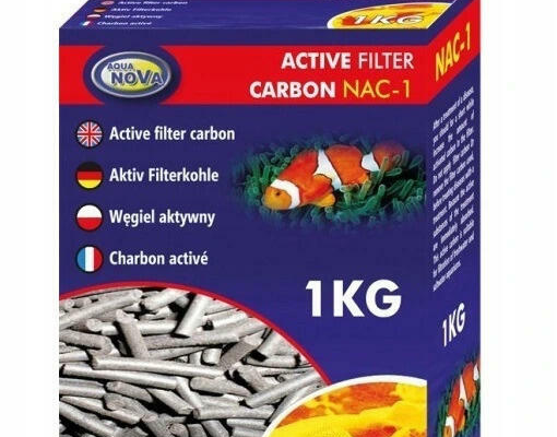 Ogłoszenie - Wkład węgiel aktywny Aqua Nova 1 Do filtra w akwarium - 18,00 zł