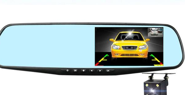 Ogłoszenie - KAMERA SAMOCHODOWA W LUSTERKU REJESTRATOR - 120,00 zł