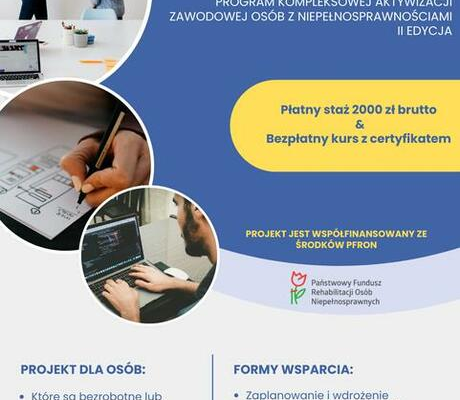 Ogłoszenie - Pracownik biurowy - staż - województwo śląskie - 2 000,00 zł