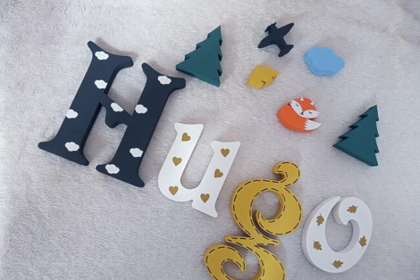 Ogłoszenie - Literki na ścianę 3d , imię dziecka - 80,00 zł