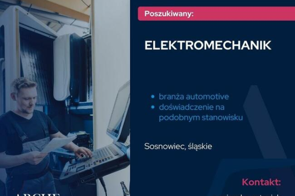 Ogłoszenie - Elektromechanik
