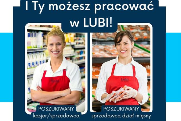 Ogłoszenie - Nowy sklep spożywczy-stabilne zatrudnienie.