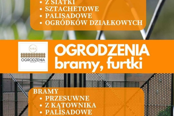 Ogłoszenie - Ogrodzenia PANELOWE, z siatki, BRAMY i furtki. Kompleksowo, z montażem - Ursus