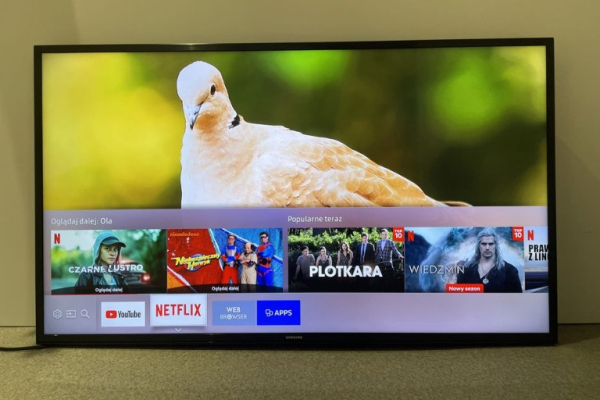 Ogłoszenie - Samsung 43 Smart TV UHD 4K HDR 1300Hz WiFi DVB-T2 Netflix Disney - Żory - 899,00 zł