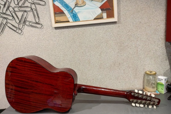 Ogłoszenie - Gitara 12 strunowa akustyczna Dwunastka Szeroki gryf Świetne brzmienie - Łask - 476,00 zł