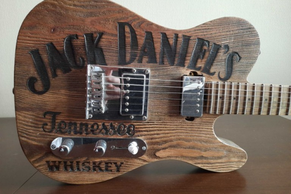 Ogłoszenie - Gitara elektryczna Telecaster Jack Daniels PINECASTER blues rock metal - Gorzów Wielkopolski - 1 749,00 zł