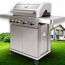 Ogłoszenie - AL-KO Grill Gazowy Masport 4x 3,5kW 1x 3kW 4 Palniki INOX Okno Wysyłka - Wawer - 3 749,00 zł