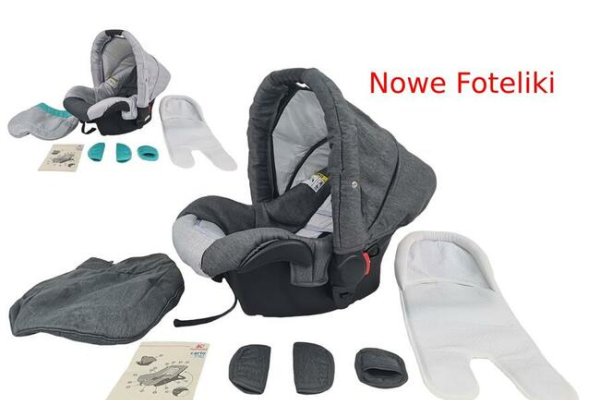 Ogłoszenie - NOWY Fotelik samochodowy Nosidełko Foteliki dziecięce - 139,00 zł