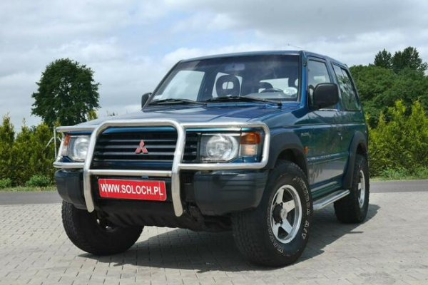 Ogłoszenie - Mitsubishi Pajero 2.5 TD 99KM -4x4 Lock -AWD -4WD -Reduktor - 15 500,00 zł