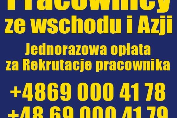 Ogłoszenie - PRACOWNIK BUDOWLANY Z WSCHODU I AZJI SZUKA PRACY W POLSCE