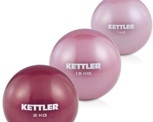 Ogłoszenie - PIŁKA do ćwiczeń Kettler Toning Ball 2kg pilates fitnes - 26,00 zł