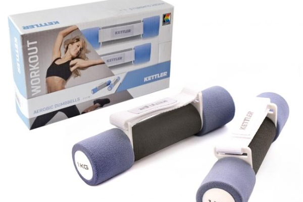 Ogłoszenie - Ciężarki fitnes KETTLER AEROBIC Dumblles HANTELN 2 x 1 kg - 60,00 zł