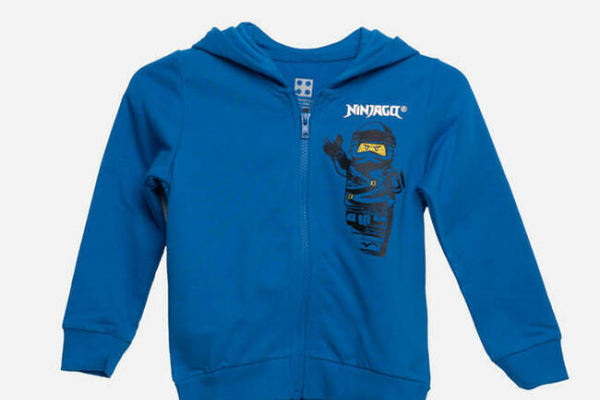 Ogłoszenie - 128 Bluza z kapturem Lego Ninjago niebieska zamek - 85,00 zł