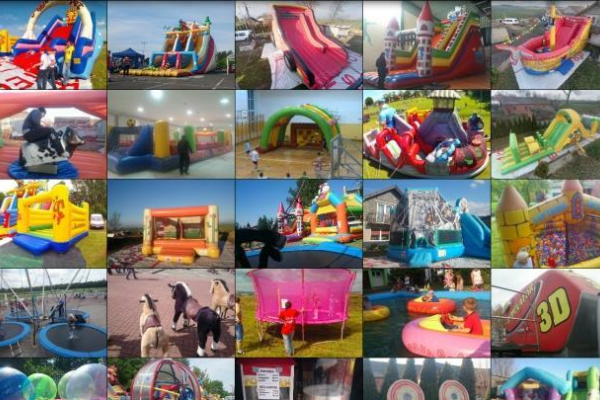 Ogłoszenie - Zorbing - DIONIZOS.INFO Wynajem zjeżdżalnia Dmuchańce festyn