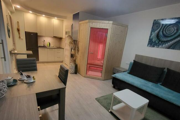 Ogłoszenie - Apartament z sauną infra-red (na podczerwień) 2 os. - 620,00 zł