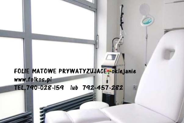 Ogłoszenie - Folie matowe Warszawa - Folia matowa mrożona, folia matowa mleczna -Folkos folie prywatyzujące Warszawa oklejamy - Białołęka - 145,00 zł