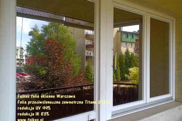 Ogłoszenie - Ursynów - Usługa oklejania szyb- Folie przeciwsłoneczne na okna Folkos -folie z filtrem UV i IR -OKLEJANIE Ursynów - Ursynów - 187,00 zł