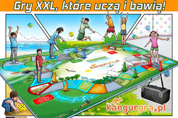 Ogłoszenie - EKO GRY XXL dla dzieci OZE - czyste powietrze, energia, woda - ekologiczne gry - Małopolskie
