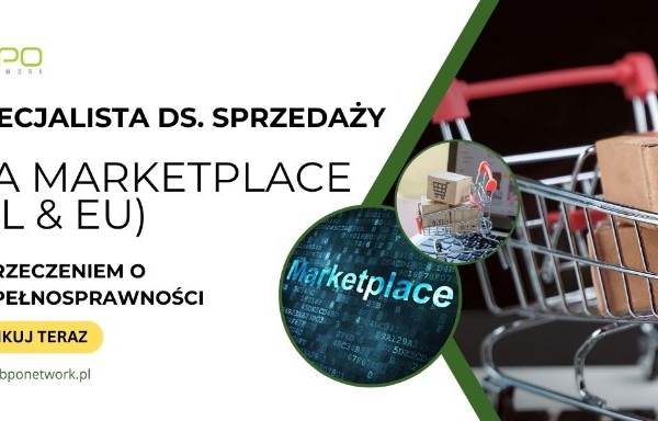 Ogłoszenie - Specjalista/ Specjalistka ds. sprzedaży na Marketplace (PL & EU) z orzeczeniem o niepełnosprawności - praca w Pruszkowie - Pruszków - 5 000,00 zł