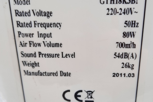 Ogłoszenie - Klimartzator GREE( jednostak i nawiew)2011r (nr 414A/L-102) - Dębica - 1 188,00 zł