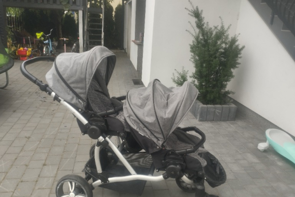 Ogłoszenie - Wózek dziecięcy bliźniaczy - Lubelskie - 500,00 zł