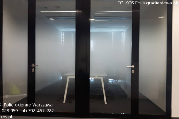 Ogłoszenie - Mgła - folia dekoracyjna do oklejania szyb- Siedlce -Folie gradientowe dekoracyjne Folkos -Oklejanie , sprzedaż - Siedlce - 137,00 zł