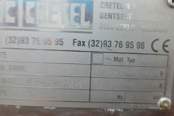 Ogłoszenie - Urządzenie odbłaniarka CRETEL - Dębica - 5 166,00 zł