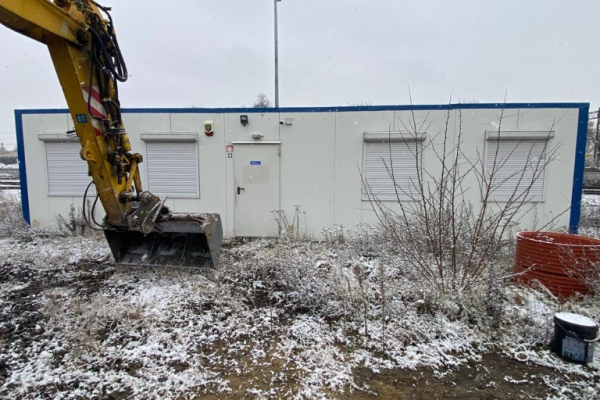 Ogłoszenie - Kontenery biurowe – 5 modułów, klimatyzacja, alarm, CCTV. - Sulechów - 86 100,00 zł