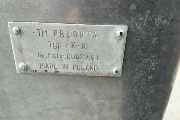 Ogłoszenie - kuter TM PRESSTA - Dębica - 7 749,00 zł