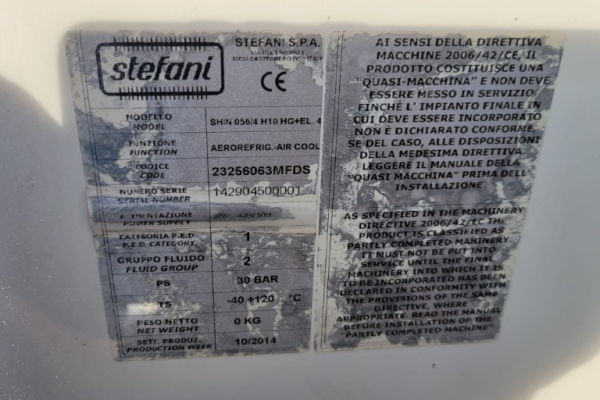 Ogłoszenie - Chłodnia freonowa Stefani (4 wiatraki)w Łabowej jest - Nowy Sącz - 11 881,00 zł