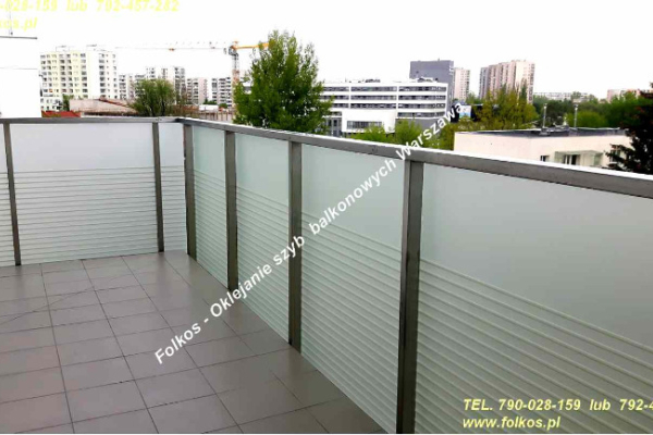 Ogłoszenie - Folie na balkon Łomianki- oklejamy balkony folią - folie na balkon z usługą montażu Łomianki - folkos folie na balkony - Bielany - 144,00 zł