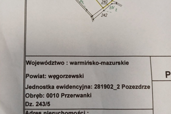 Ogłoszenie - Działka na mazurach 43 ary - Giżycko