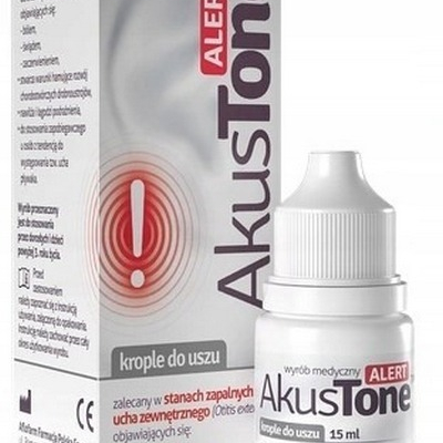 Ogłoszenie - AKUSTONE ALERT krople do uszu, 15 ml - Olkusz - 9,75 zł