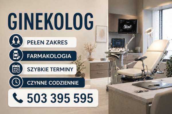 Ogłoszenie - Ginekolog pełen zakres usług 24h - Poznań - 1,00 zł