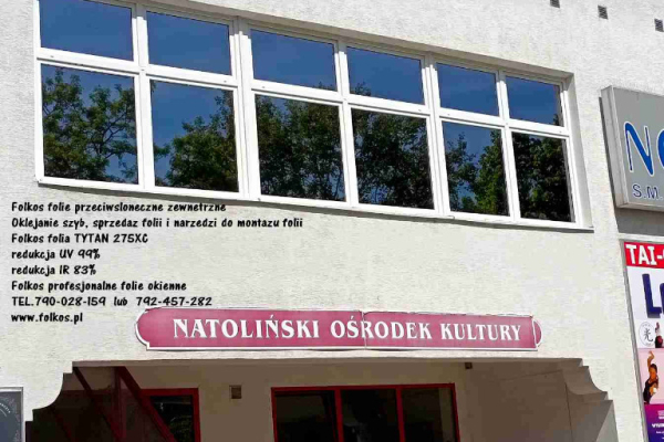 Ogłoszenie - Folie zewnętrzne przeciwsłoneczne Warszawa - Folie do mieszkania, domu, biura, szkół, szpitali, aptek, magazynów - Białołęka - 187,00 zł