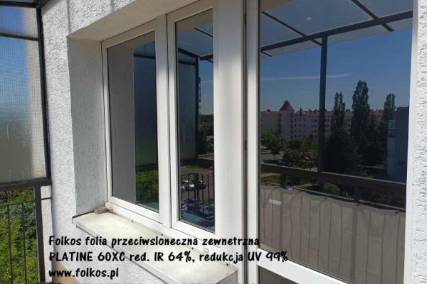 Ogłoszenie - Folie przeciwsłoneczne zewnetrzne na okna Warszawa -Przyciemnianie szyb folią TEL.790-028-159 Folkos folie okienne - Ochota - 187,00 zł